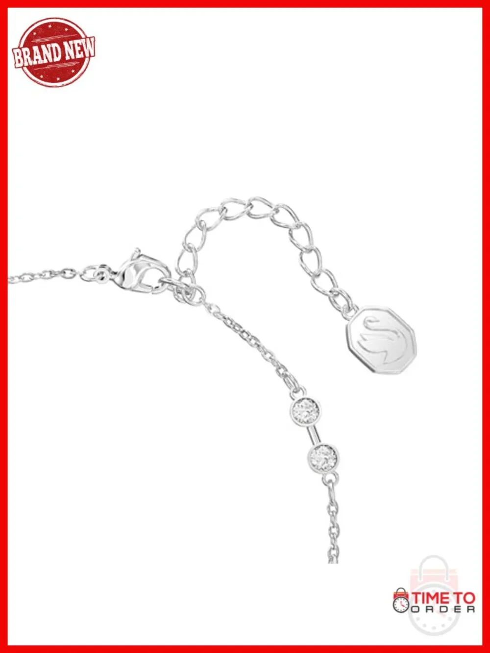 Swarovski Remix Strand Bracelet - Rhodium Finish, Crystal, Lobster Claw